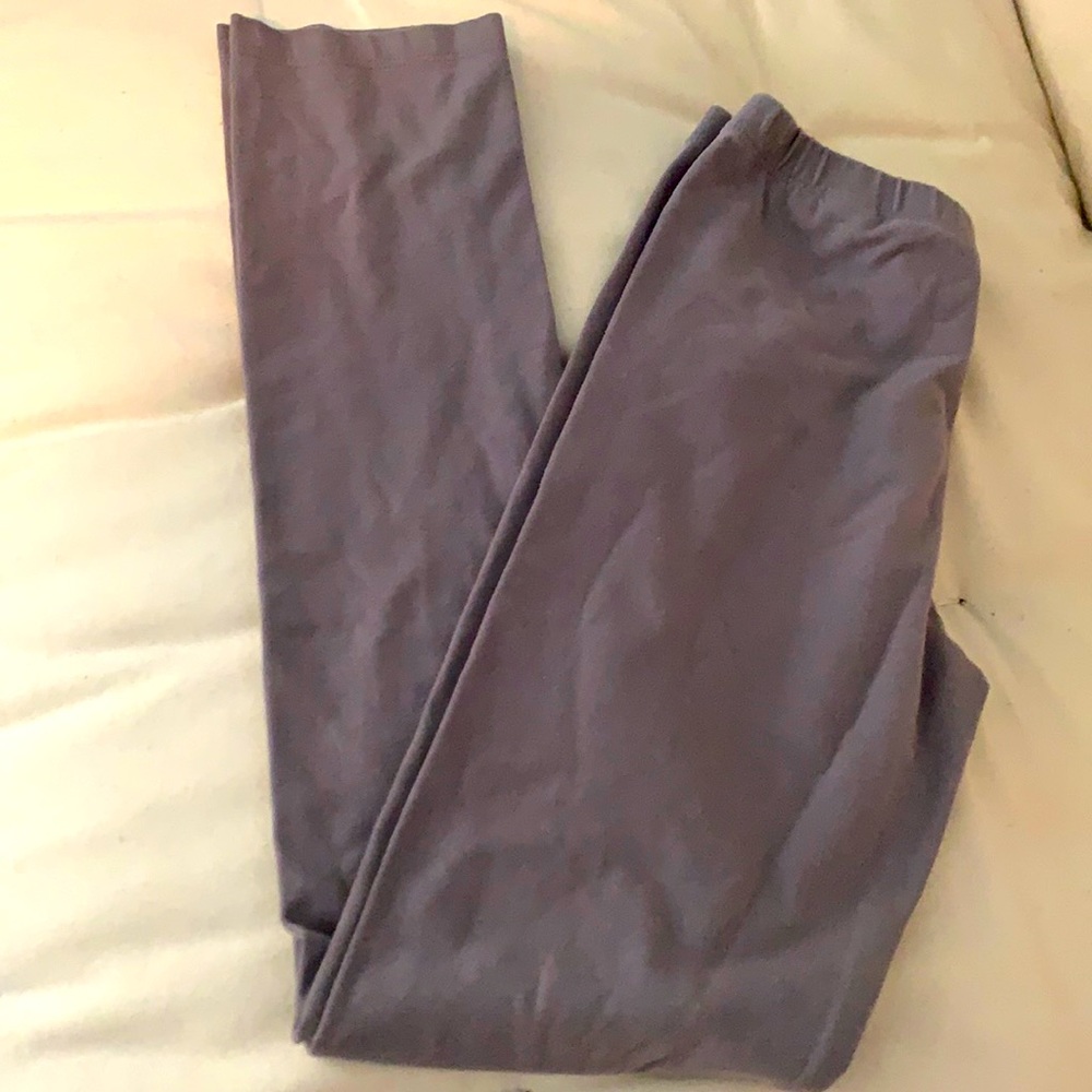 Gray comfy leggings for girls